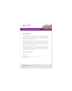 Betica | brief template A4