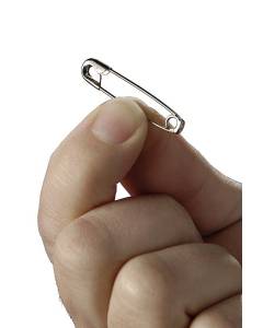 Heka veiligheidsspeld 3,5 cm RVS niet steriel