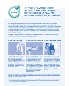 Attends | proderm leaflet FR