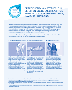 Attends | proderm leaflet