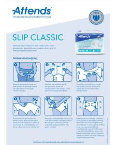Attends Slip Classic | Gebruiksaanwijzing NL-BE