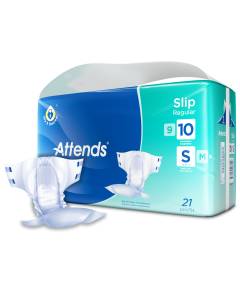 Attends Slip Regular 10 Small voorkant verpakking + product